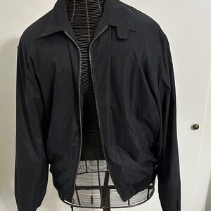 John Ashford Men's Classic Black Lightweight Jacket